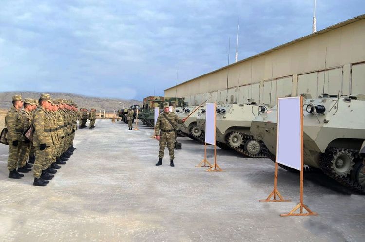 Ali Hərbi Məktəbin kursantları çöl çıxışlarına başlayıb 