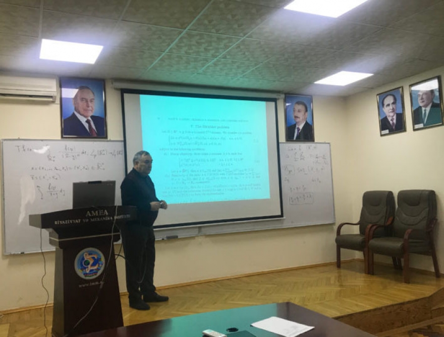 Riyaziyyat və Mexanika İnstitutunda növbəti elmi seminar