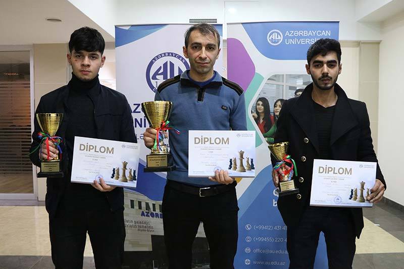 Azərbaycan Universitetində növbəti ənənəvi şahmat turniri keçirilib