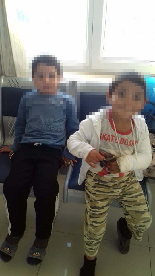Valideynləri azyaşlı uşaqlara işgəncə verib - Fotolar