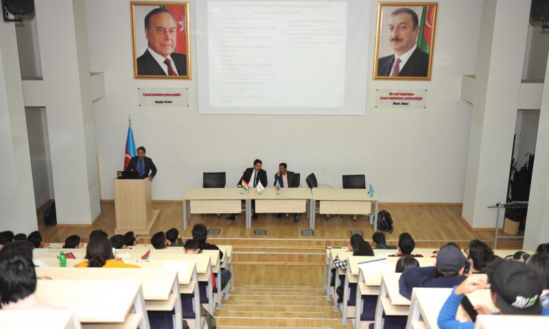 Hindistanlı qonaqlar BMU-da olub