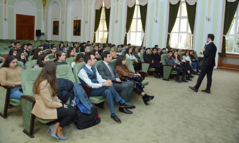 Tələbələr üçün infosessiya keçirilib