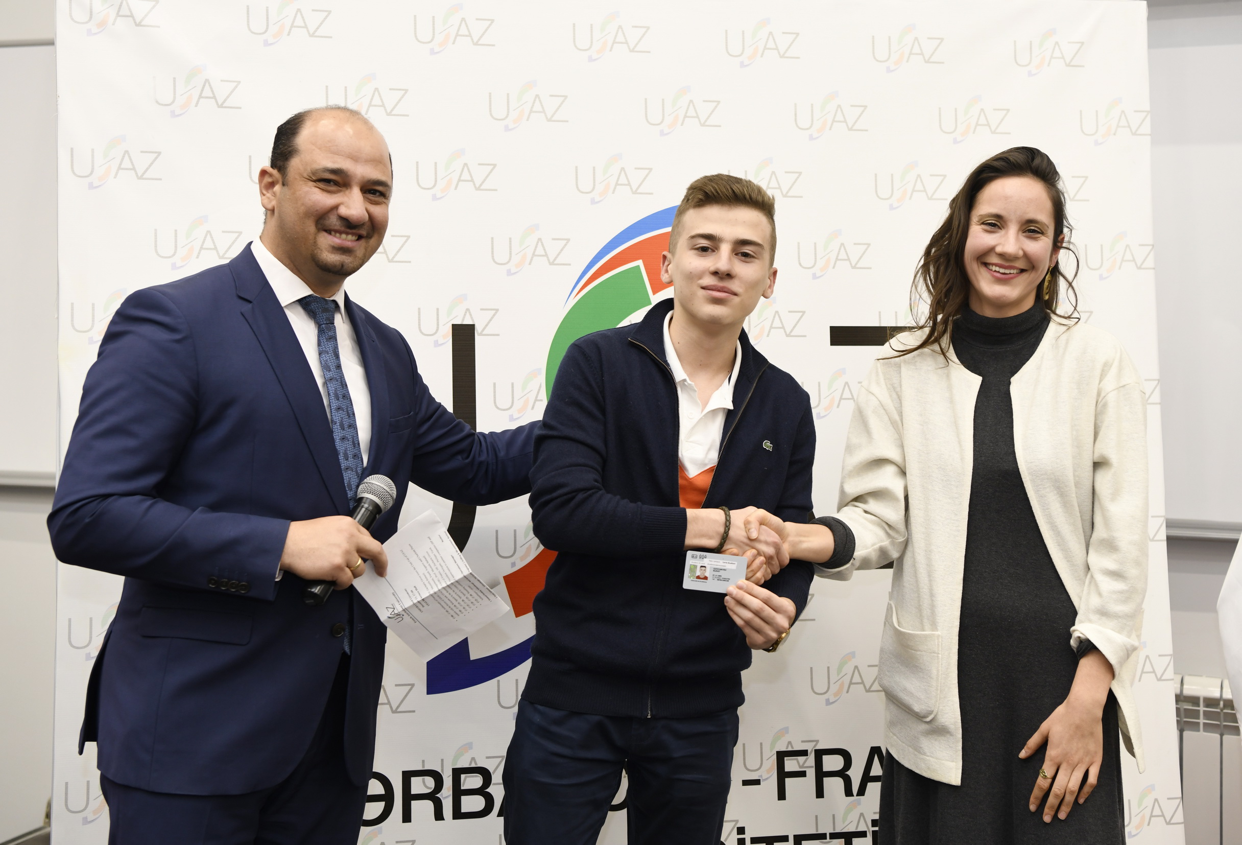 UFAZ tələbələrinə Strasburq Universitetinin tələbə biletləri təqdim edilib