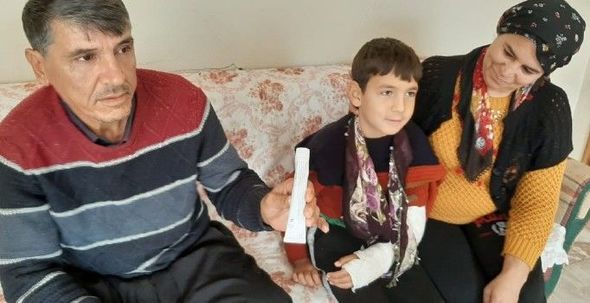 Məktəblinin sınan qolunu kremlə “sağaltdılar”