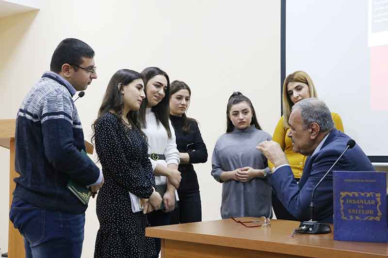 Azərbaycan Universitetində akademik Məmməd Cəfər Cəfərovun 110 illik yubileyi qeyd olunub 