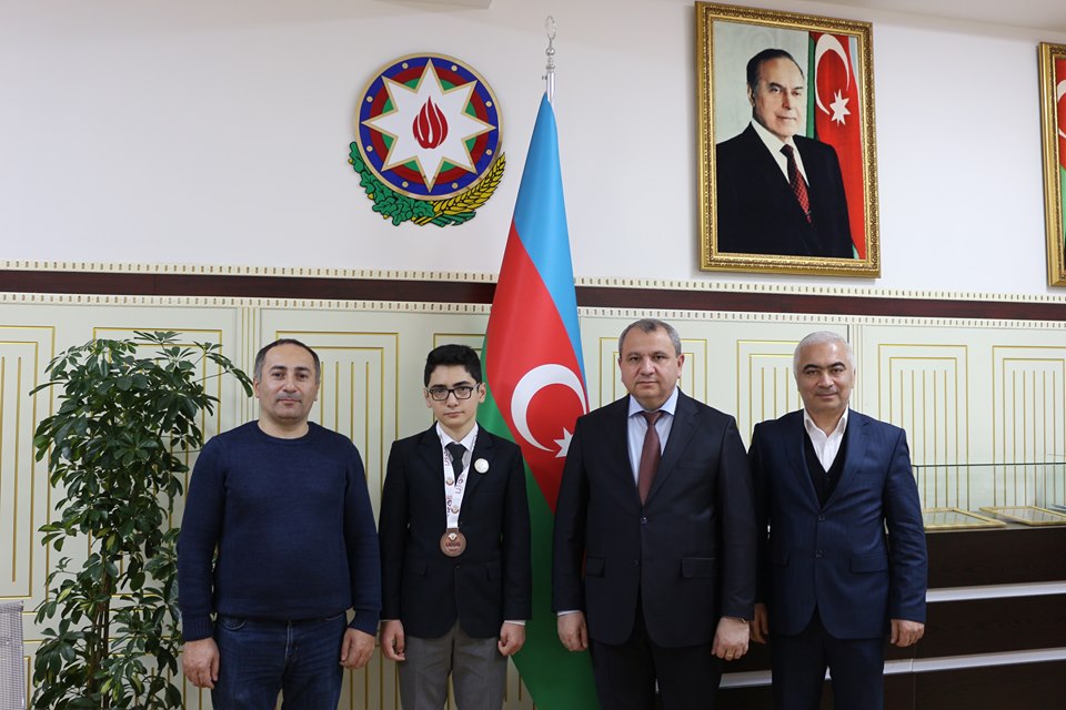 “Gənc istedadlar” liseyinin şagirdi dünya olimpiadasında bürünc medala layiq görülüb
