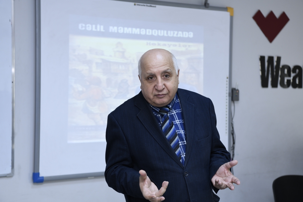 ADNSU-da Cəlil Məmmədquluzadənin 150 illik yubileyi qeyd olunub