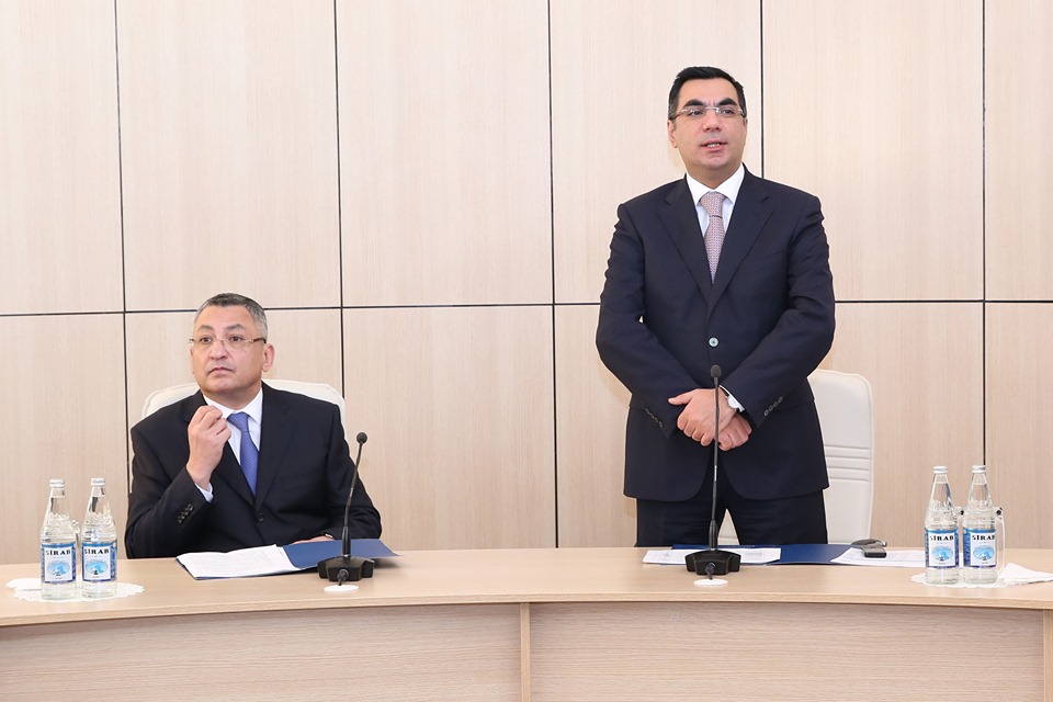 Rövşən Rzayev Bakı Ali Neft Məktəbində tələbələrlə görüş keçirdi