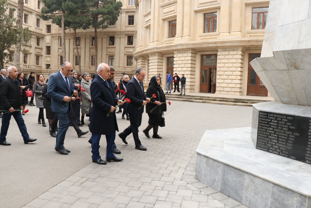 AzTU-nun məzunu, Aprel şəhidi Mahir Quliyevin xatirəsi anılıb