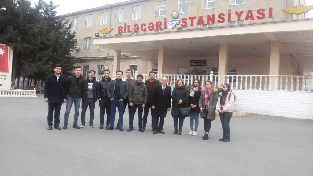 AzTU tələbələri Biləcəri Dəmiryol Stansiyasında işlə təmin olunacaq
