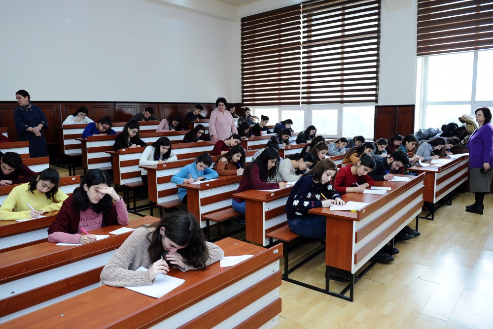  BDU-da bəzi imahanlar test üsulu ilə keçiriləcək