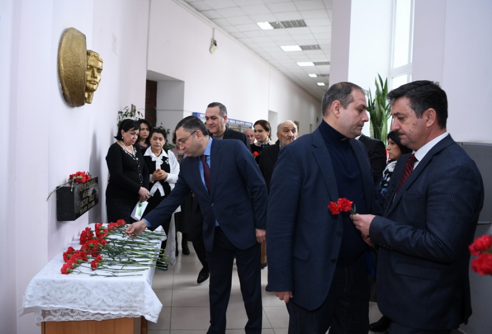 ADNSU-da 20 Yanvar şəhidlərinin xatirəsi yad edilib