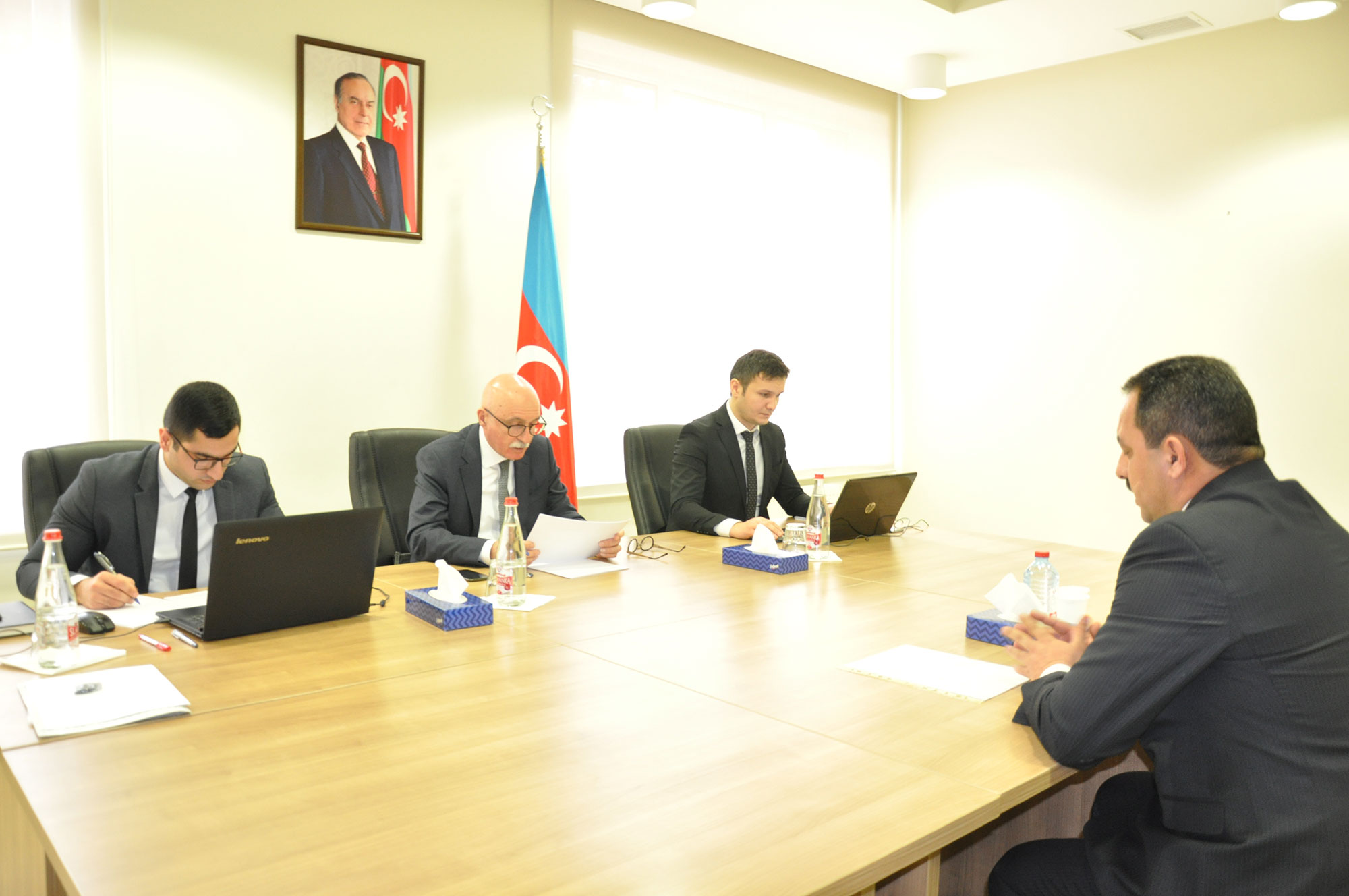 Nazir müavini Firudin Qurbanov Biləsuvarda vətəndaşları qəbul edib