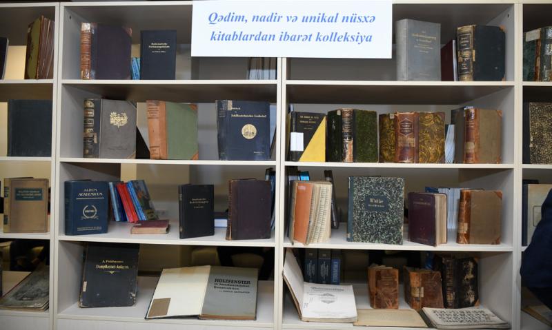 Qədim və nadir nüsxələrdən ibarət kitab sərgisi