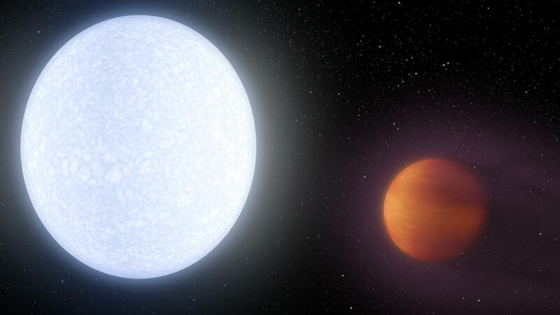 Bu planetin istiliyi hidrogen molekullarını parçalayacaq səviyyədədir 