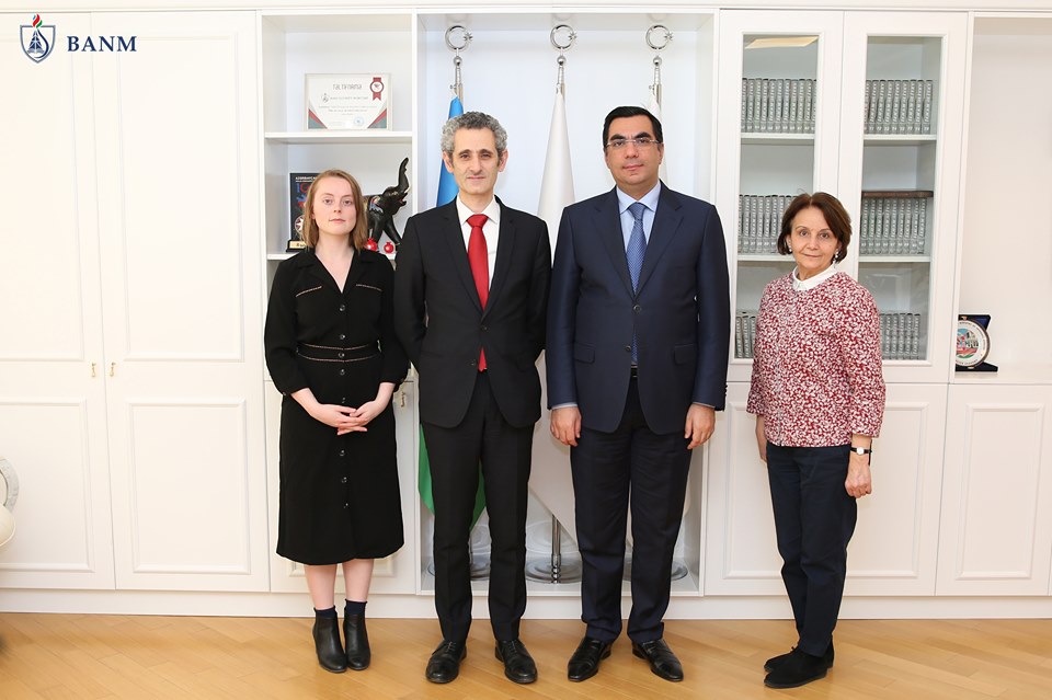 Fransa səfiri Bakı Ali Neft Məktəbində 