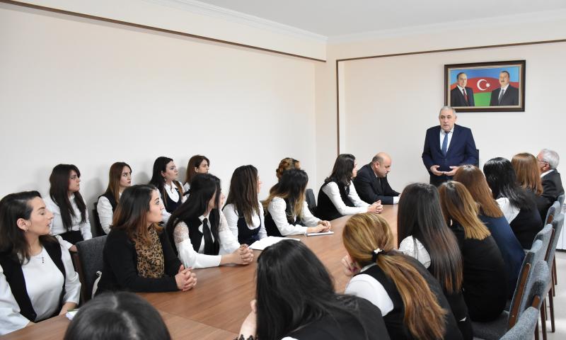 Təkmilləşdirmə kursu keçən müəllimlərə sertifikatlar verildi