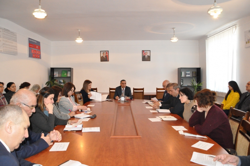 Mingəçevir Dövlət Universitetinin Elmi Şurasının növbəti iclası keçirilib