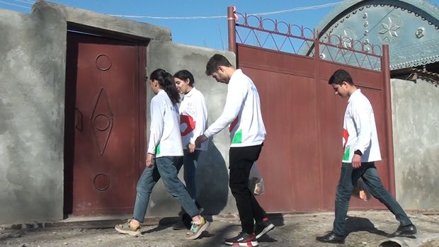 Gənclər yenidən “Könüllü qonaq”da - FOTO