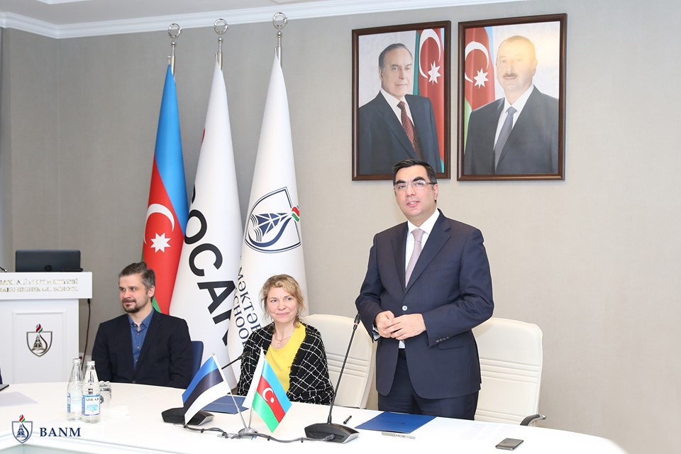 Bakı Ali Neft Məktəbi Tallin Texnologiya Universiteti ilə əməkdaşlığa başladı