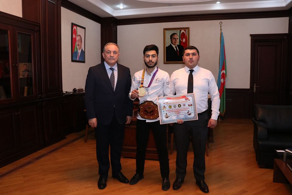 AzTU-nun tələbəsi Avrasiya çempionu oldu