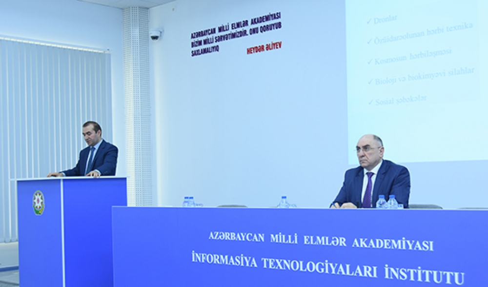 Akademik Rasim Əliquliyev: Dördüncü sənaye inqilabı istiqamətində makrotədqiqatlar aparılmalıdır