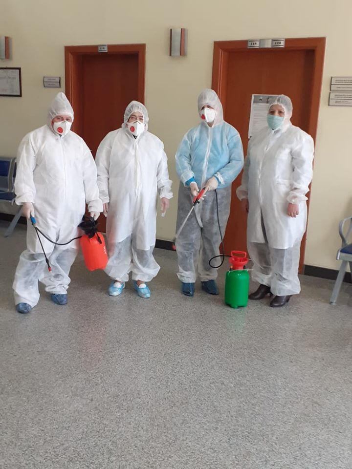 BMU-da növbəti əsaslı dezinfeksiya işləri aparılıb
