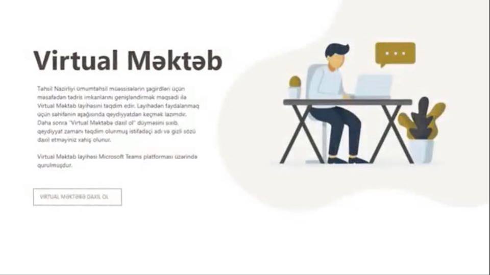 Rus sektorunda təhsil alan şagirdlər “Virtual məktəb”dən yararlana biləcək?-RƏSMİ