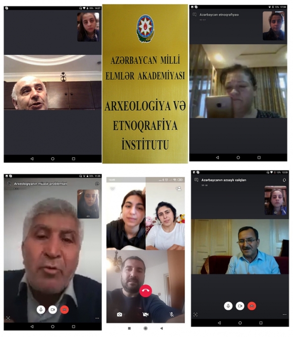 Magistrantlar pedaqoji təcrübəni onlayn formada davam etdirirlər