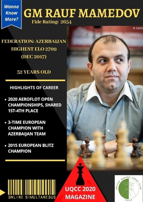 Azərbaycanlı şahmatçı filippinli uşaqlar üçün onlayn seans keçirəcək
