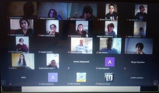 Mingəçevir Dövlət Universitetində “Elm Günü”nə həsr edilmiş virtual elmi konfrans keçirilib
