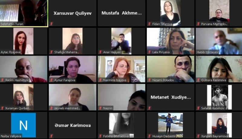 Türkiyəli professorun moderatorluğu ilə onlayn konfrans  