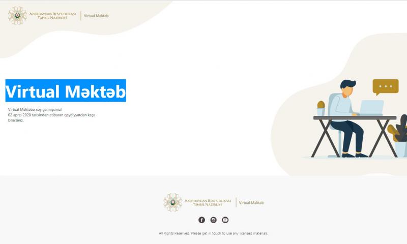 “Virtual məktəb” portalında texniki problem yaşayanlar  bu ünvana müraciət etsinlər- RƏSMİ  