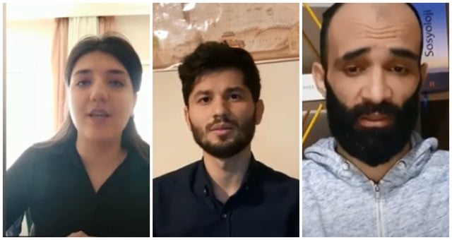 Azərbaycanlı tələbələr: \