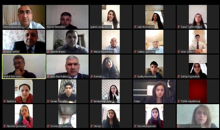 COVID-19 pandemiyası ilə bağlı onlayn maarifləndirici seminar