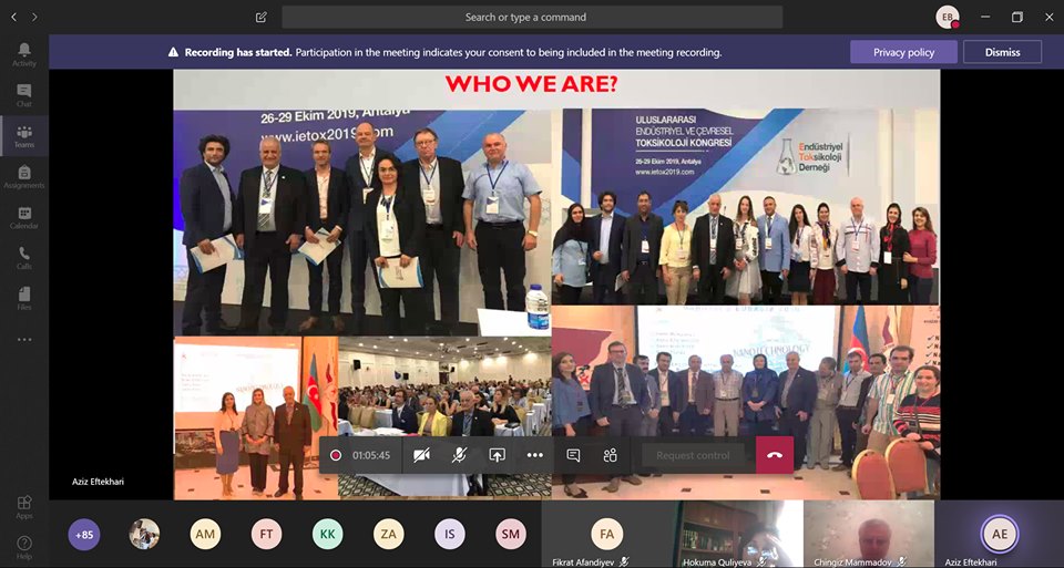 BDU-da beynəlxalq virtual elmi konfranslar keçirilir