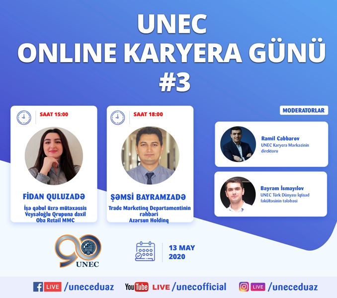 UNEC-də Online Karyera günləri davam edir