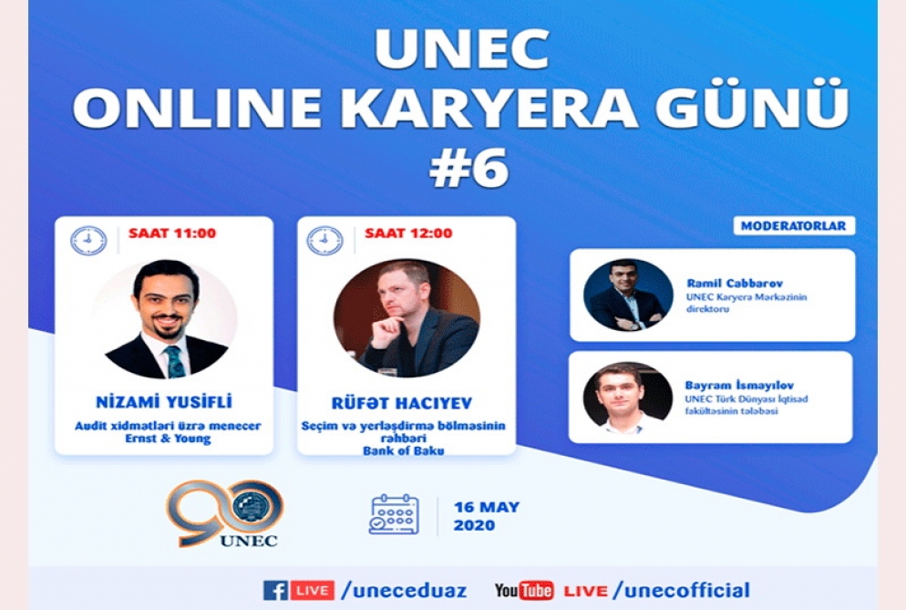 UNEC-də onlayn “Karyera günləri” davam edir