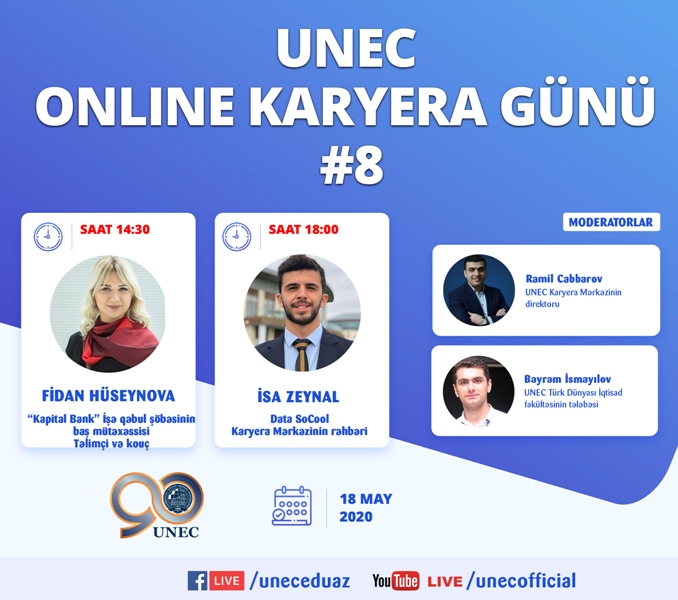 UNEC-də Online Karyera günləri davam edir