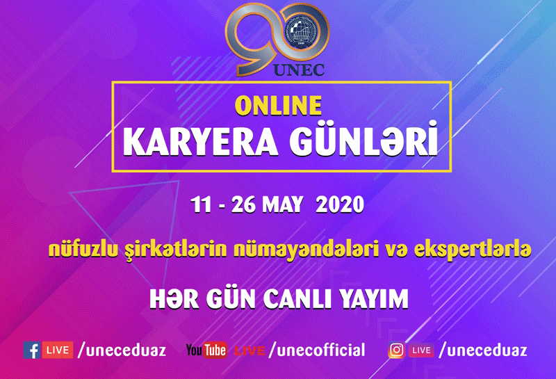 UNEC Online Karyera günlərinin -ilk 10 günü     