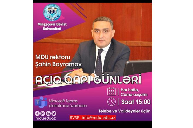 Mingəçevir Dövlət Universitetində ilk “Açıq qapı” günü keçirilib