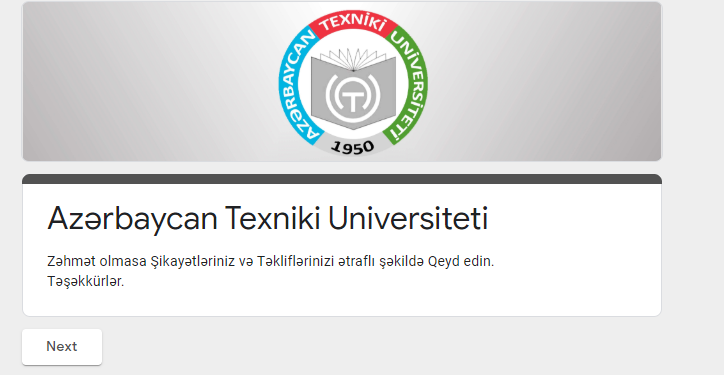 AzTU-nun tələbə-rektorunun təşəbbüsü ilə imtahanlarla bağlı onlayn çat yaradılıb