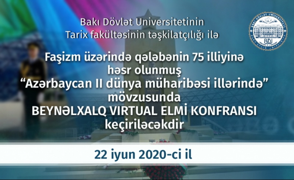 Bakı Dövlət Universitetində beynəlxalq virtual elmi konfrans keçiriləcək