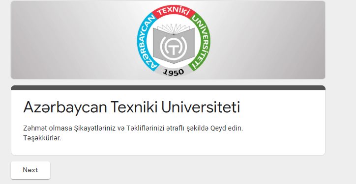 AzTU-nun tələbə-rektorunun təşəbbüsü ilə imtahanlarla bağlı onlayn çat yaradılıb