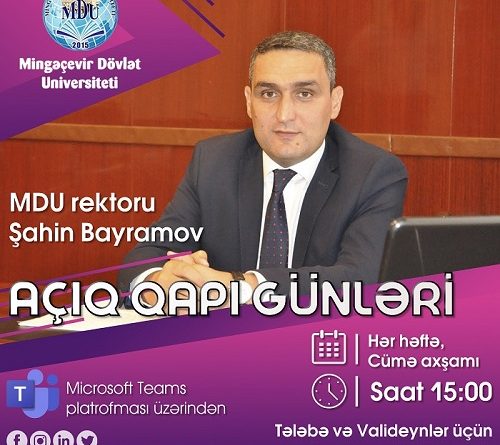 MDU-da növbəti dəfə “Açıq qapı” günü keçirilib-FOTOLAR