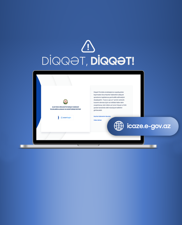 icaze.gov.az-da icazəsi ləğv olunanların nəzərinə!