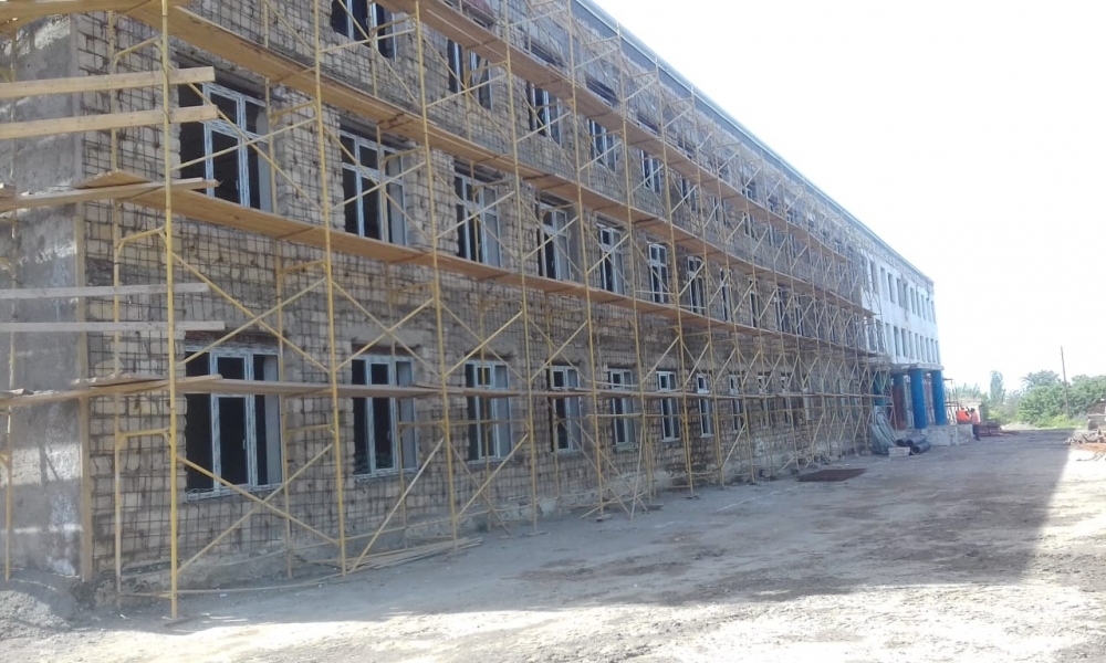 Qusarda 460 yerlik məktəb binası əsaslı təmir olunur
