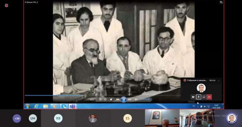BDU-da akademik Abdulla Qarayevlə bağlı onlayn dəyirmi masa