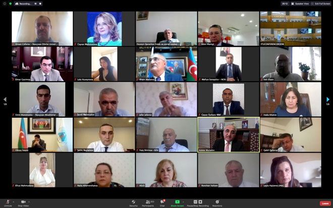 BANM-ın təşkilatçılığı ilə onlayn təhsilə dair beynəlxalq vebinar keçirilib