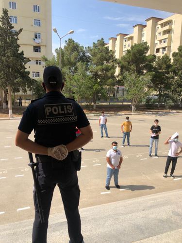 BŞBPİ: Buraxılış imtahanları ilə əlaqədar xidmətə əlavə polis naryadları cəlb olunub
